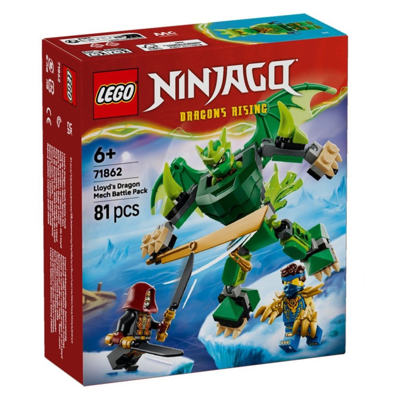 LEGO® 71862 Ninjago - Smoczy Mech Lloyda - Zestaw Bitewny