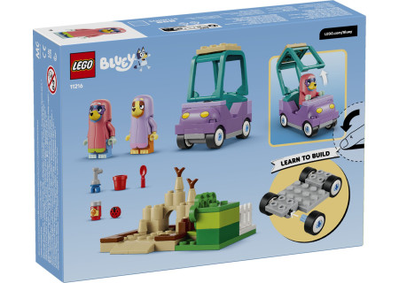 LEGO® 11216 Bluey - Babunie z Bingo i Blue