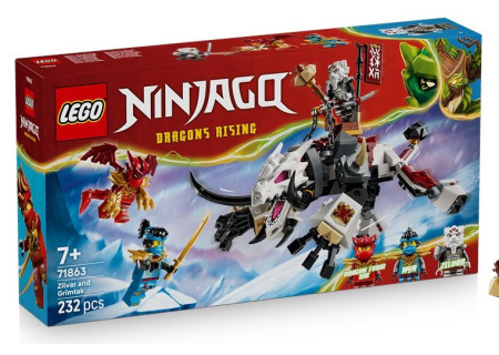 LEGO® 71863 Ninjago - Zilvar i Smocza Bestia Grimtak