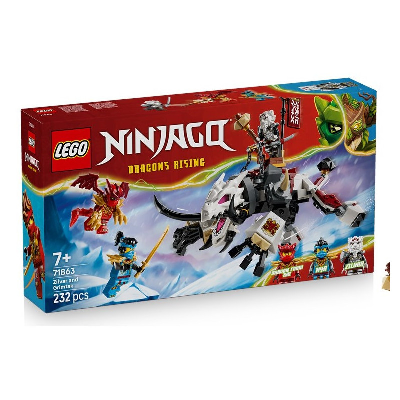 LEGO® 71863 Ninjago - Zilvar i Smocza Bestia Grimtak