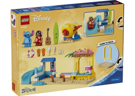 LEGO® 43280 Disney - Zabawa Na Plaży z Lilo i Stitchem