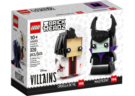 LEGO® 40620 BrickHeadz - Cruella i Diabolina
