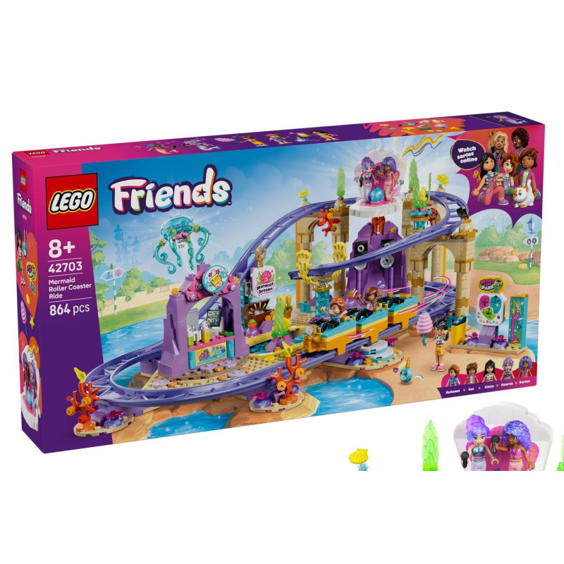 LEGO® 42703 Friends - Syrenkowa Kolejka Górska