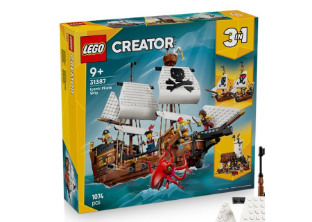 LEGO® 31387 Creator 3w1 - Legendarny Statek Piracki