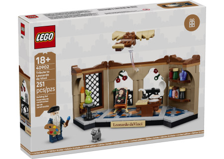 LEGO® 40902 Inne - Hołd dla Leonarda da Vinci