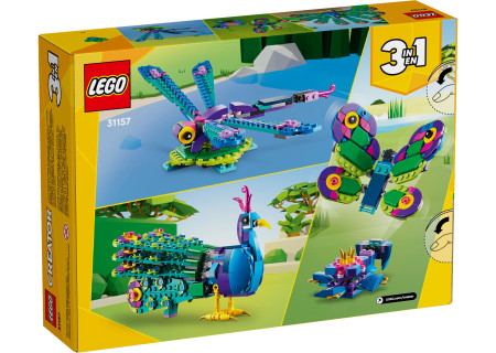 LEGO® 31157 Creator 3w1 - Egzotyczny paw