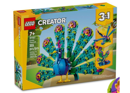 LEGO® 31157 Creator 3w1 - Egzotyczny paw