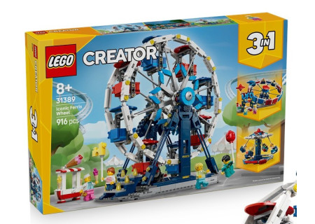 LEGO® 31389 Creator 3w1 - Kultowy Diabelski Młyn
