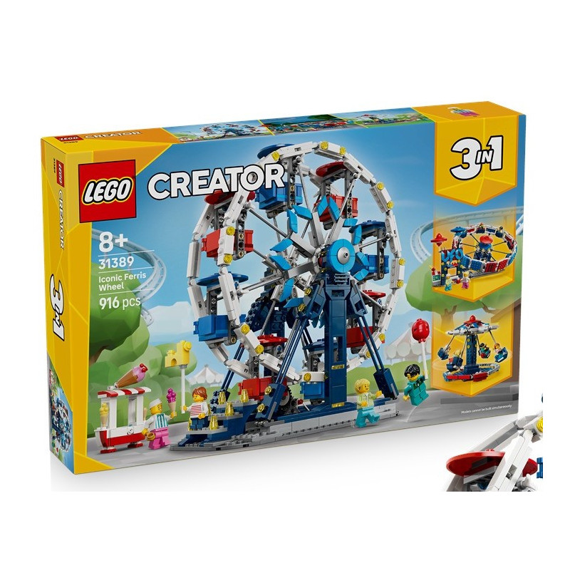 LEGO® 31389 Creator 3w1 - Kultowy Diabelski Młyn