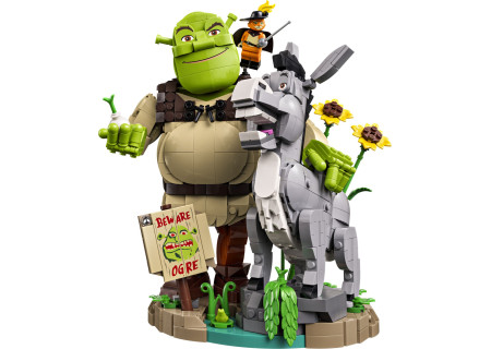 LEGO® 72423 ICONS - Shrek, Osioł i Kot w butach