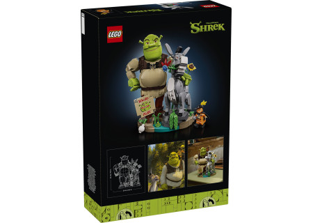 LEGO® 72423 ICONS - Shrek, Osioł i Kot w butach