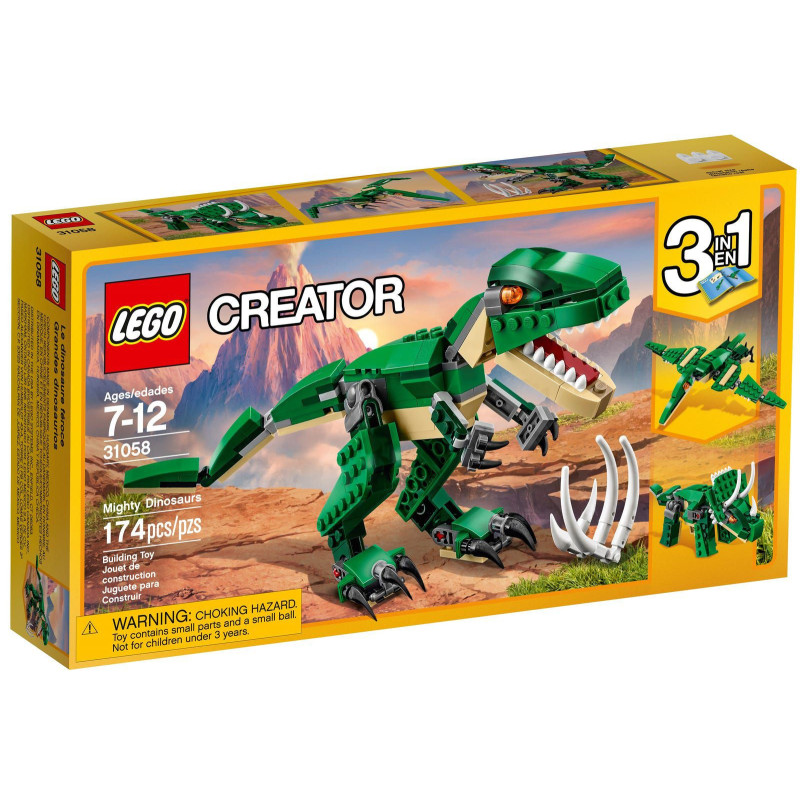 LEGO® 31058 Creator 3w1 - Potężne dinozaury
