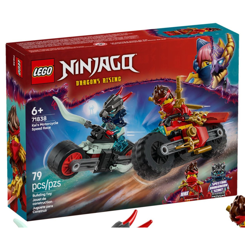 LEGO® 71838 Ninjago - Wyścig motocyklowy Kaia