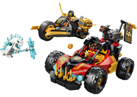 LEGO® 71864 Ninjago - Wielofunkcyjne Pojazdy Kaia i Cole'a