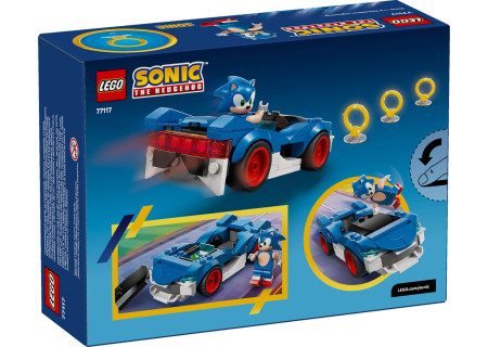 LEGO® 77117 Sonic the Hedgehog - Hedgehog™ Sonic: Speedster Lightning