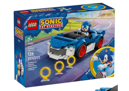 LEGO® 77117 Sonic the Hedgehog - Hedgehog™ Sonic: Speedster Lightning