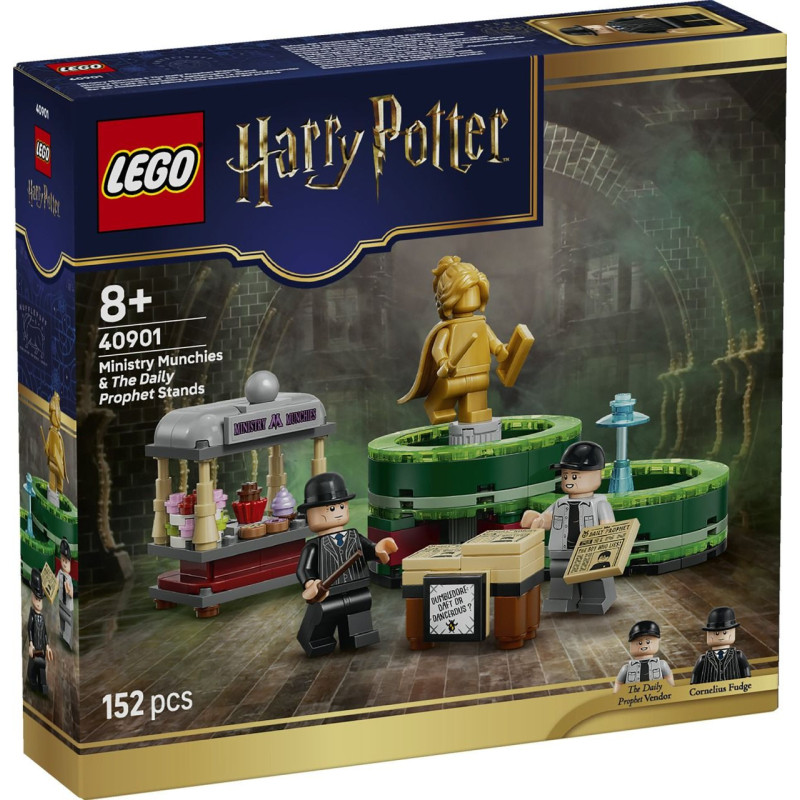 LEGO® 40901 Harry Potter - Przekąski Ministerskie i Prorok Codzienny - stoiska