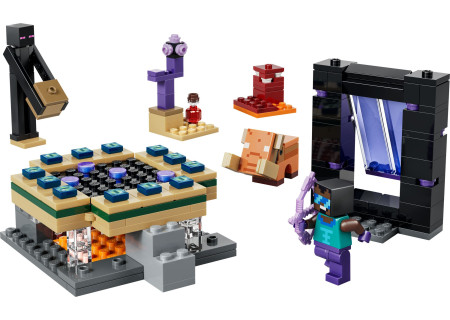 LEGO® 21584 Minecraft - Podróż przez portal Netheru i Kresu