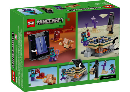 LEGO® 21584 Minecraft - Podróż przez portal Netheru i Kresu