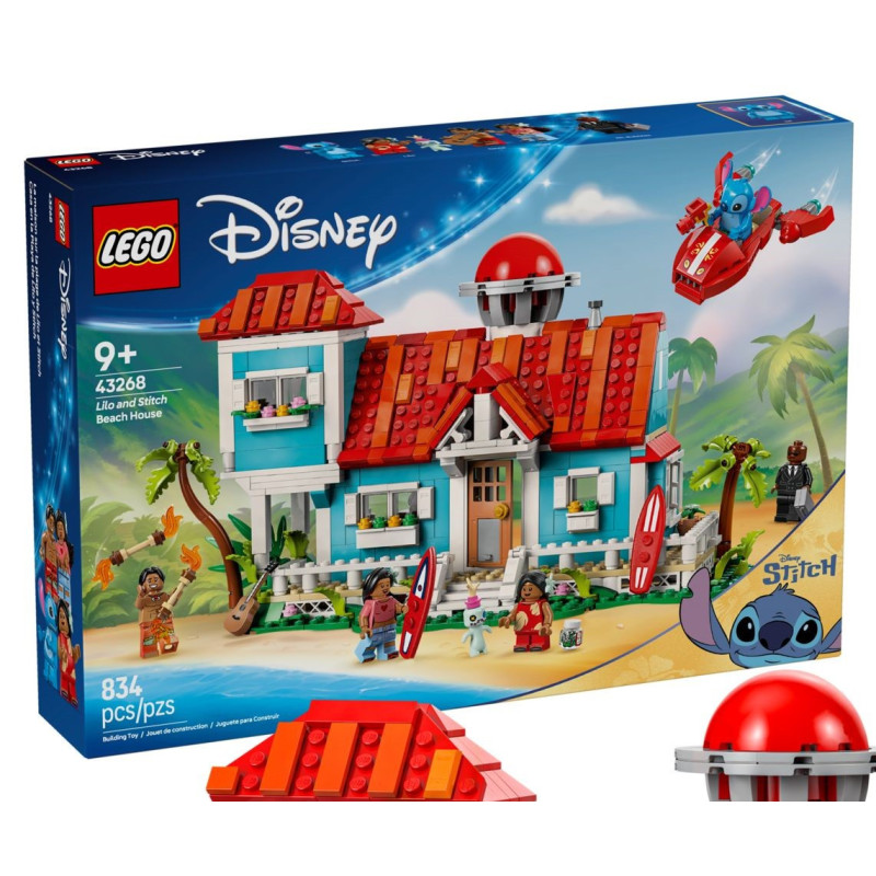 LEGO® 43268 Disney - Domek na plaży Lilo i Stitcha