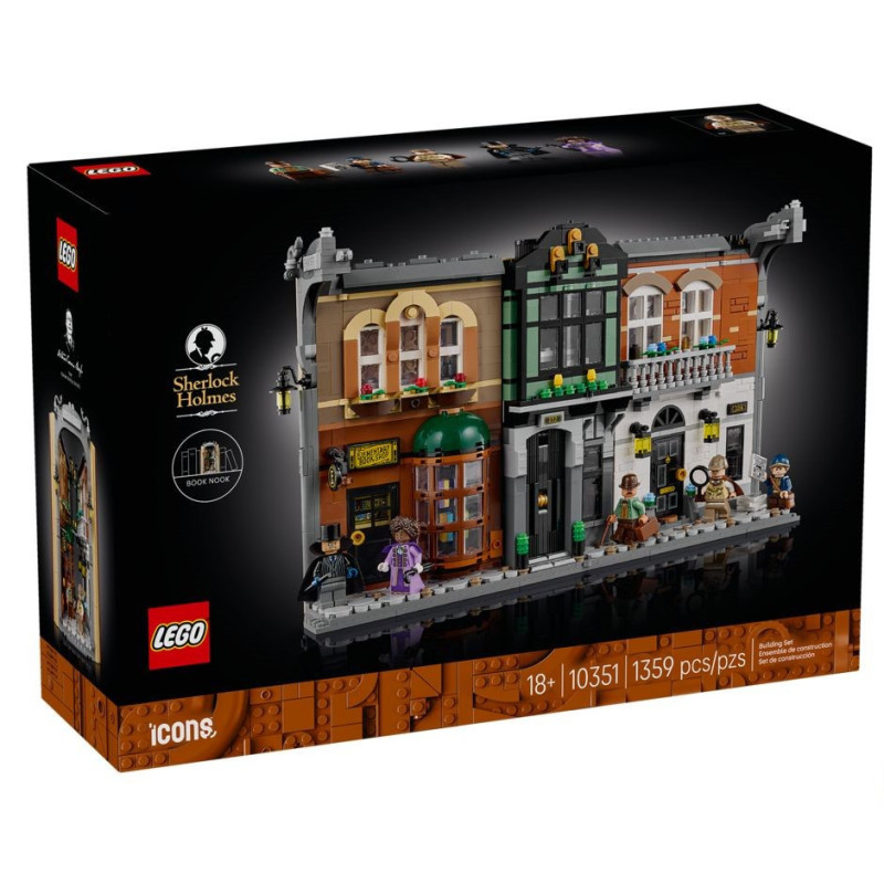 LEGO® 10351 ICONS - Sherlock Holmes: Book nook