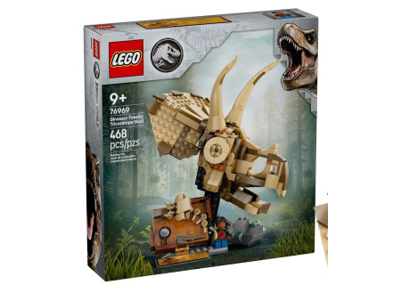 LEGO® 76969 Jurassic World - Szkielety dinozaurów: czaszka triceratopsa