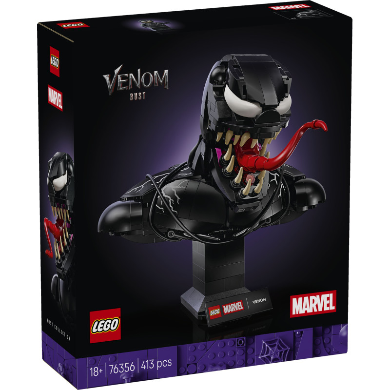 LEGO® 76356 Marvel Super Heroes - Popiersie Venoma