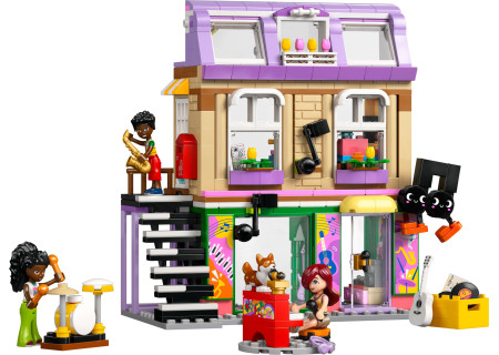 LEGO® 42653 Friends - Sklep muzyczny i mieszkanie