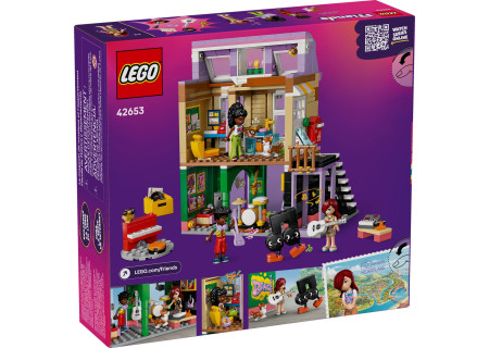 LEGO® 42653 Friends - Sklep muzyczny i mieszkanie