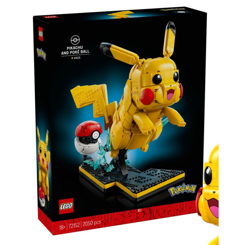 LEGO® 72152 Pokemon - Pikachu i Pokéball