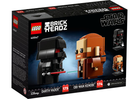 LEGO® 40547 BrickHeadz - Obi-Wan Kenobi i Darth Vader
