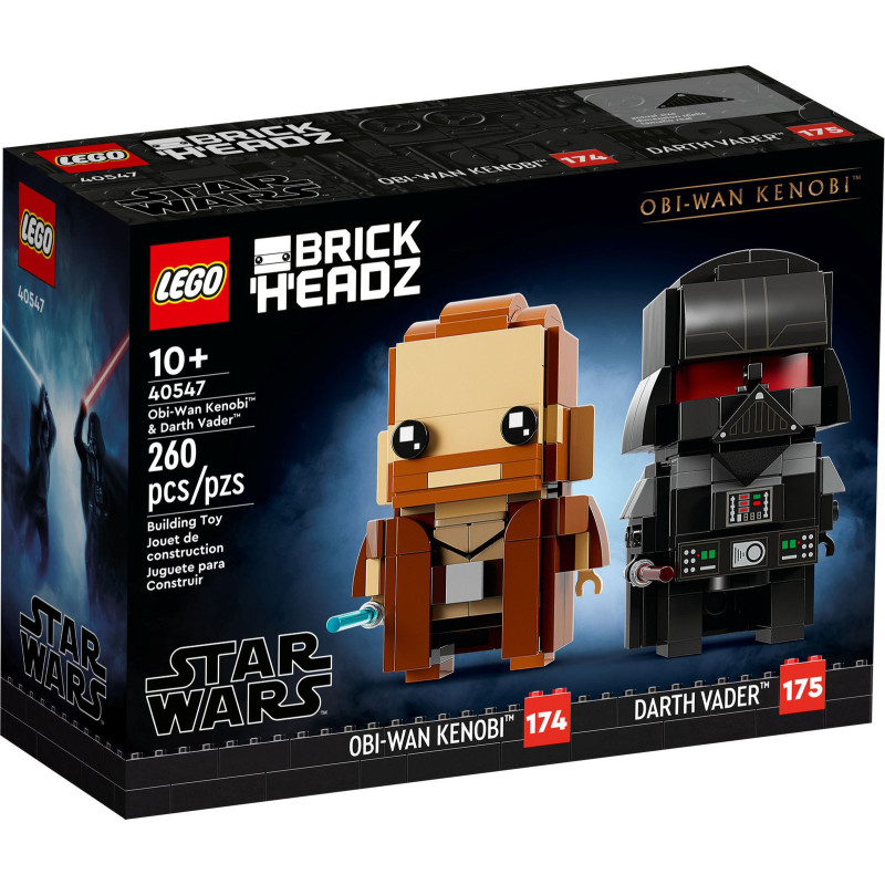 LEGO® 40547 BrickHeadz - Obi-Wan Kenobi i Darth Vader