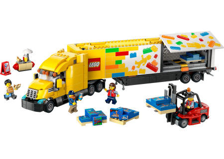 LEGO® 60440 City - Żółta ciężarówka dostawcza