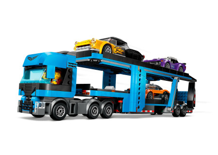 LEGO® 60408 City - Laweta z samochodami sportowymi