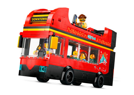 LEGO® 60407 City - Czerwony, piętrowy autokar