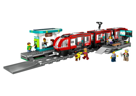 LEGO® 60423 City - Tramwaj miejski ze stacją