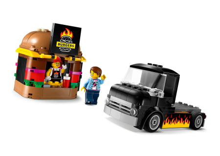 LEGO® 60404 City - Ciężarówka z burgerami