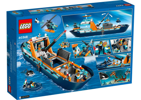 LEGO® 60368 City - Łódź badacza Arktyki