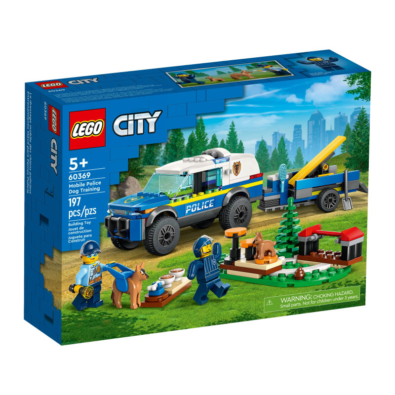 LEGO® 60369 City - Szkolenie psów policyjnych w terenie