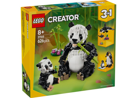 LEGO® 31165 Creator 3w1 - Dzikie zwierzęta: rodzina pand