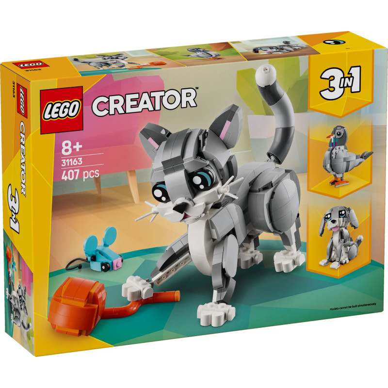 LEGO® 31163 Creator 3w1 - Psotny kot