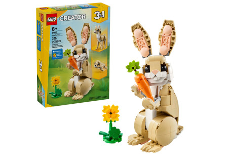 LEGO® 31162 Creator 3w1 - Uroczy króliczek