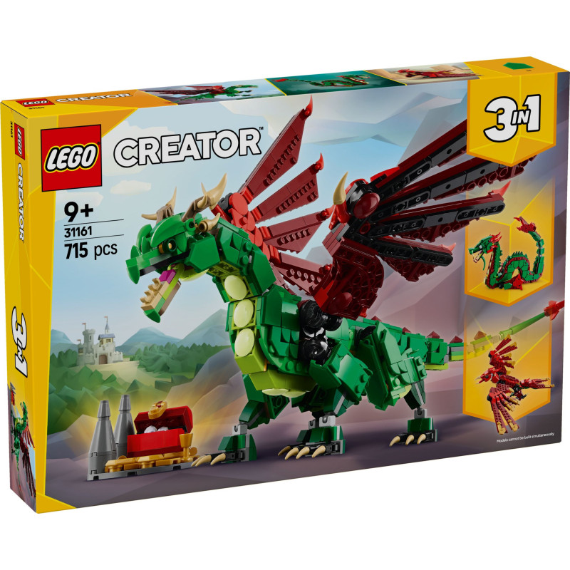 LEGO® 31161 Creator 3w1 - Średniowieczny smok