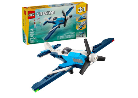 LEGO® 31160 Creator 3w1 - Statek powietrzny: samolot wyścigowy