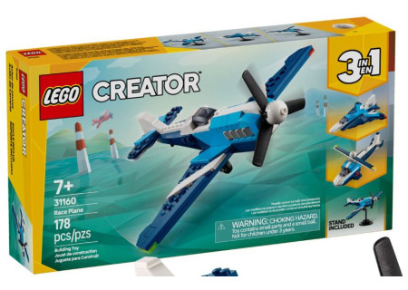 LEGO® 31160 Creator 3w1 - Statek powietrzny: samolot wyścigowy