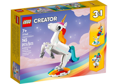 LEGO® 31140 Creator 3w1 - Magiczny jednorożec