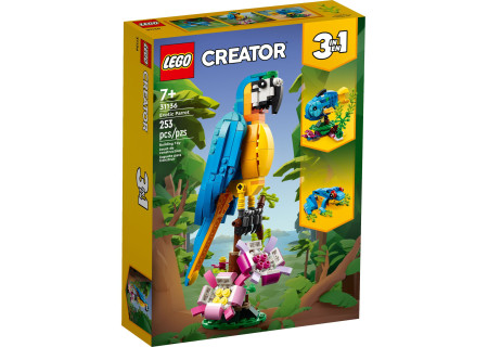 LEGO® 31136 Creator 3w1 - Egzotyczna papuga