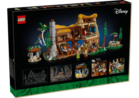 LEGO® 43242 Disney - Chatka Królewny Śnieżki i siedmiu krasnoludków