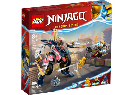 LEGO® 71792 Ninjago - Mech Sory zmieniający się w motocykl wyścigowy