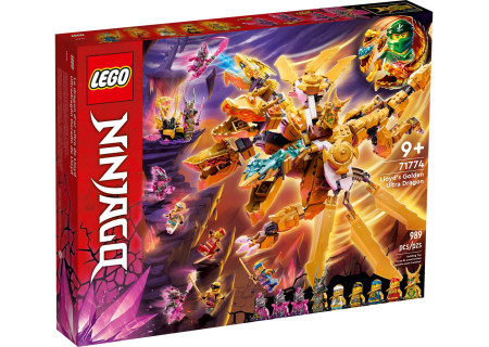 LEGO® 71774 Ninjago - Złoty Ultra Smok Lloyda